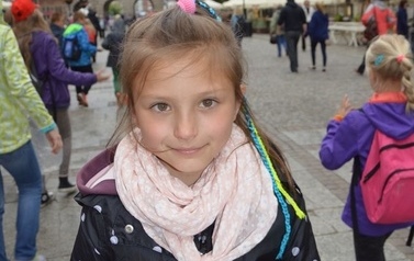 Ksiądz proboszcz z dziećmi ze wsp&oacute;lnot parafialnych na Przylądku Rozewie: 15-18.06.2015r.