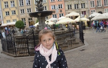 Ksiądz proboszcz z dziećmi ze wsp&oacute;lnot parafialnych na Przylądku Rozewie: 15-18.06.2015r.