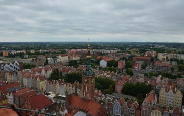 Ksiądz proboszcz z dziećmi ze wsp&oacute;lnot parafialnych na Przylądku Rozewie: 15-18.06.2015r.